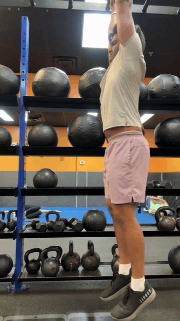 Hanging Leg Raise — form demonstration