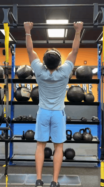 Pronated Pull-Up — form demonstration